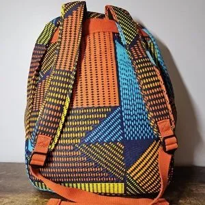 Kipling Backpack with laptop/tablet pocket Orange Blue Yellow Seoul Extra Large 17 main image 3